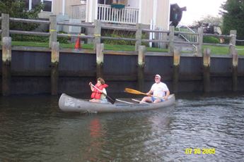 A boat being used at practice